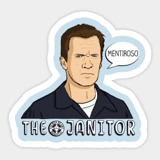 The Janitor Sticker